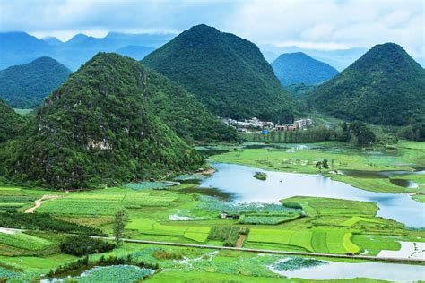 mountain areas in china